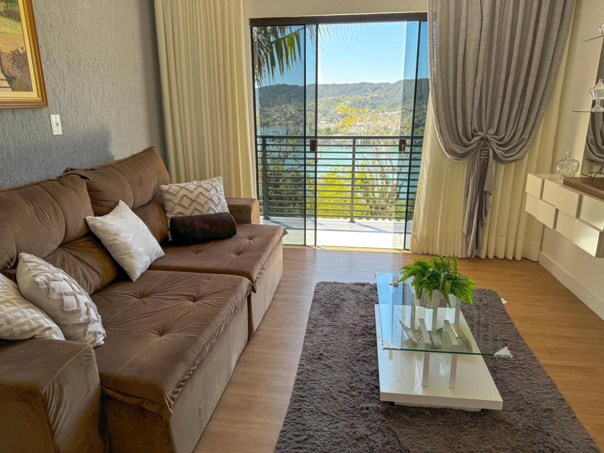 Casa Com Vista Para O Mar Em Governador Celso Ramos Ngoại thất bức ảnh