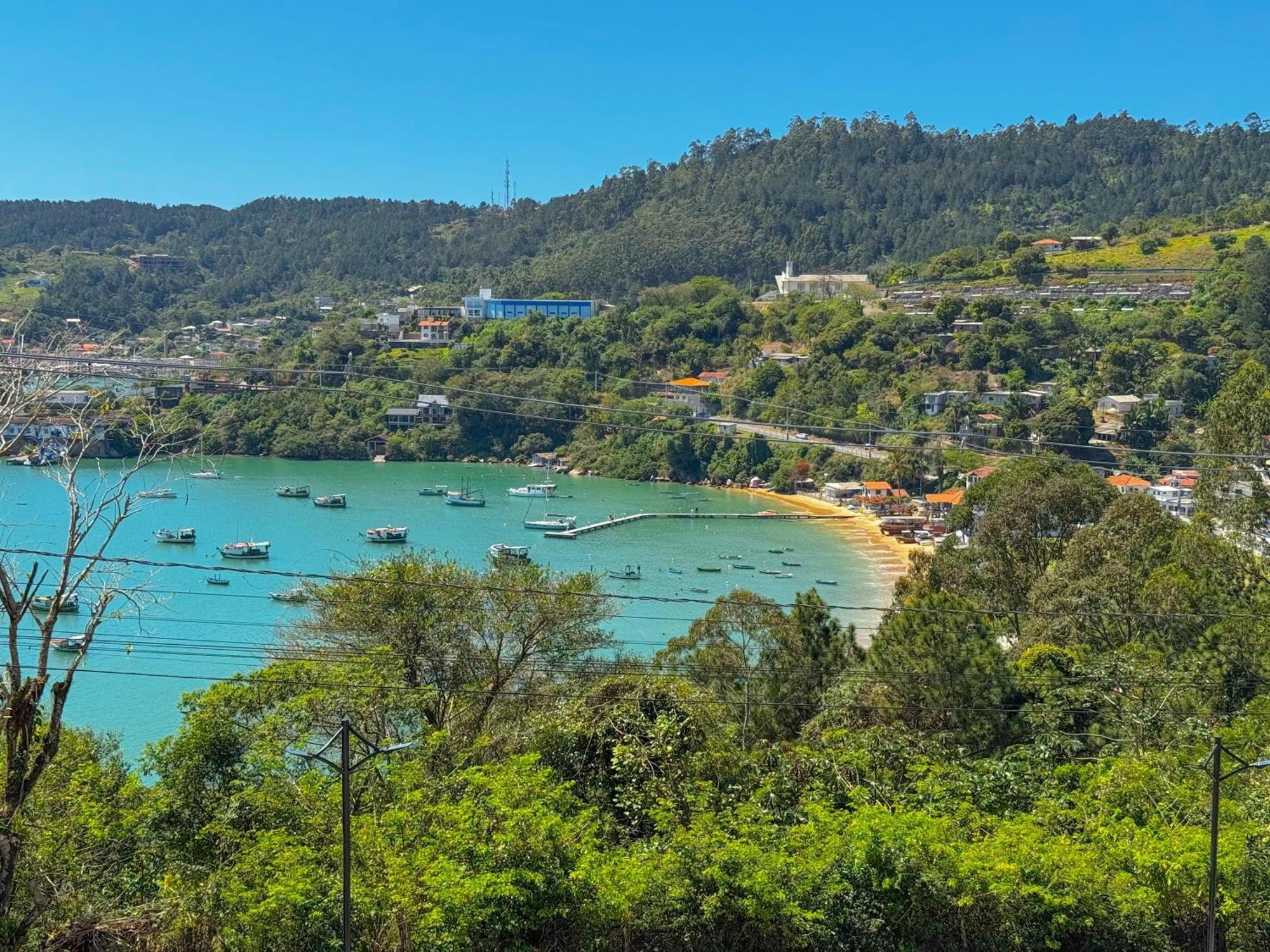 Casa Com Vista Para O Mar Em Governador Celso Ramos Ngoại thất bức ảnh
